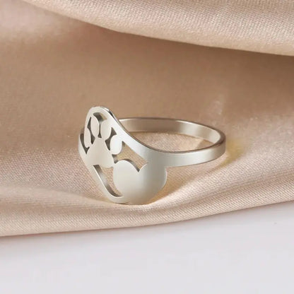 Paw Minimalist Ring