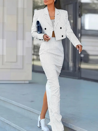 Marabella Pinstripe Suit