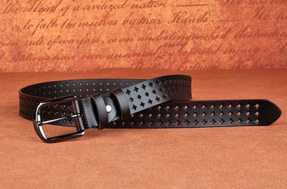 Constellation Leather Belt