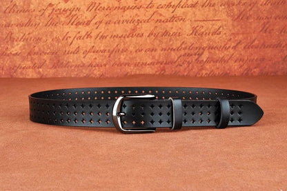 Constellation Leather Belt