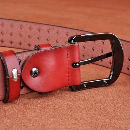 Constellation Leather Belt