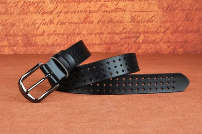 Constellation Leather Belt