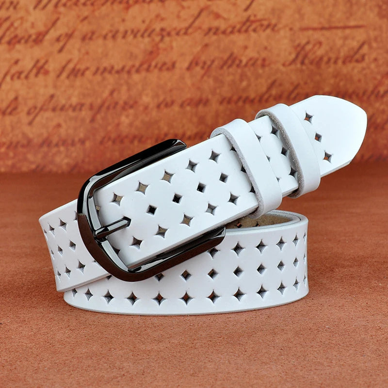 Constellation Leather Belt