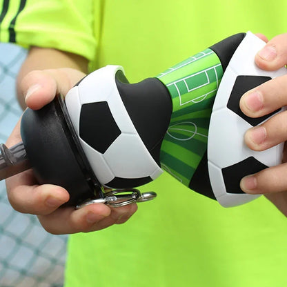 Football Fold Water Bottle