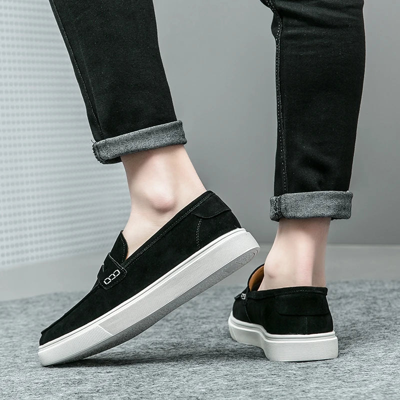 Marco Suede Sneaker Loafers