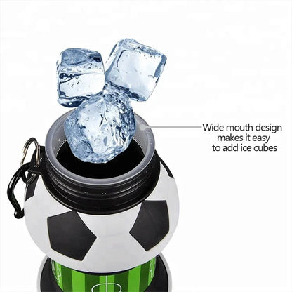 Football Fold Water Bottle