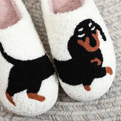 Dachshund slippers