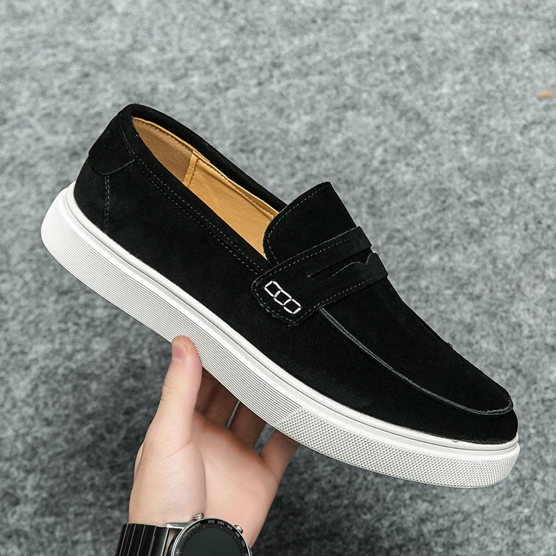 Marco Suede Sneaker Loafers