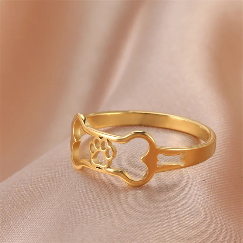 Paw Minimalist Ring