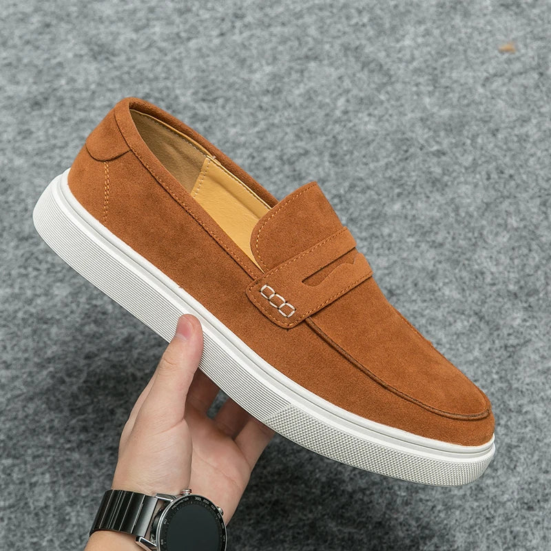 Marco Suede Sneaker Loafers