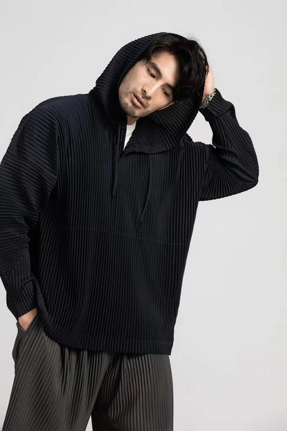 Breathable Loose-fit Hooded Top