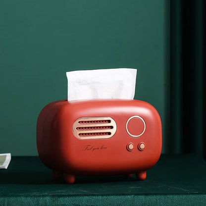 102.7FM Retro Radio Tissue Box