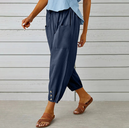 Ampia Sophie Linen Pants