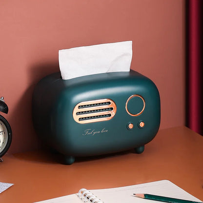 102.7FM Retro Radio Tissue Box