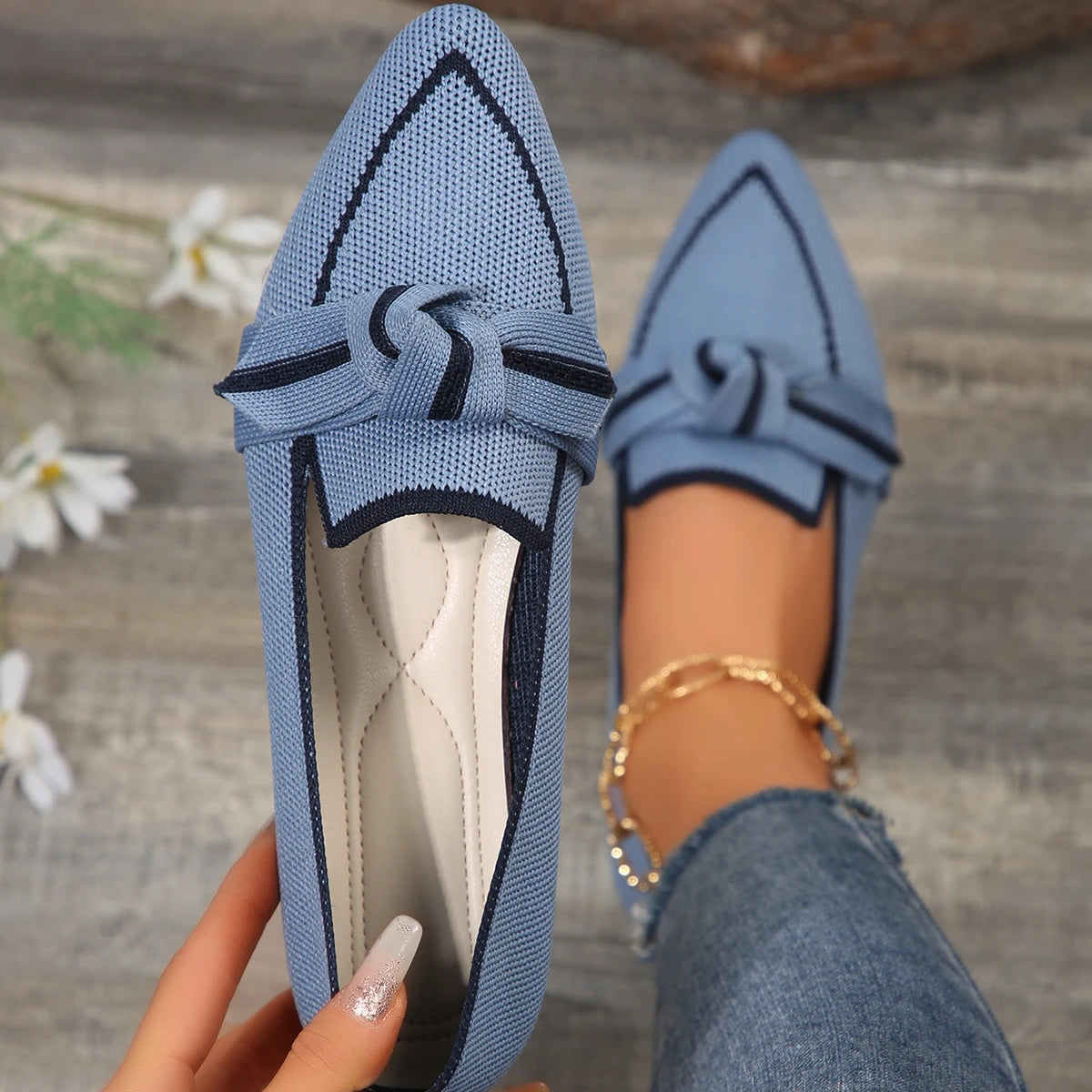 Bella Fiore Slip-On Flats