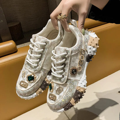 Rhinestone Sneakers