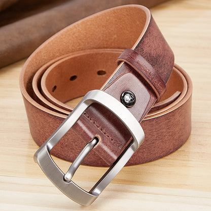 Classic Cowhide Belt