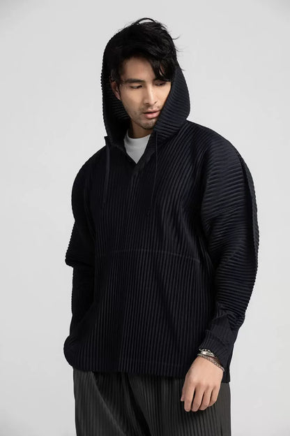 Breathable Loose-fit Hooded Top