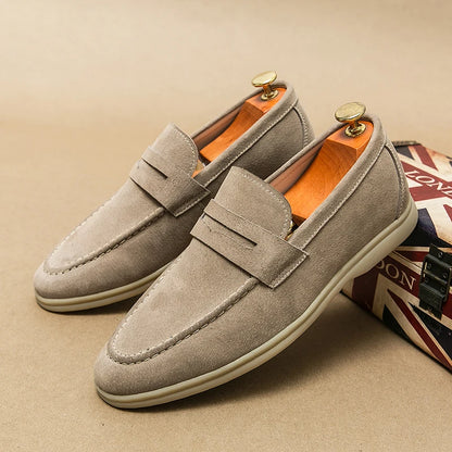 Genovese Suede Loafers