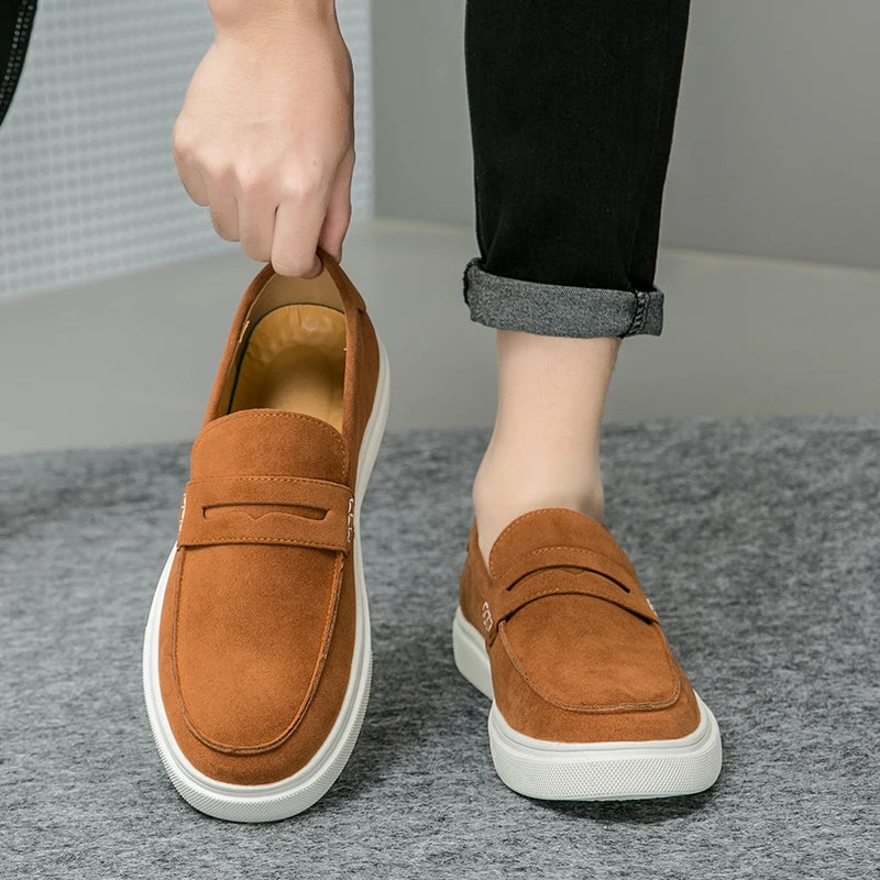 Marco Suede Sneaker Loafers