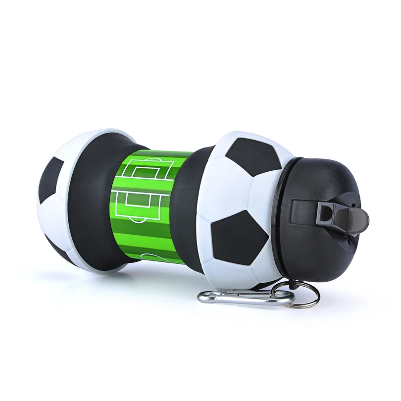 Football Fold Water Bottle